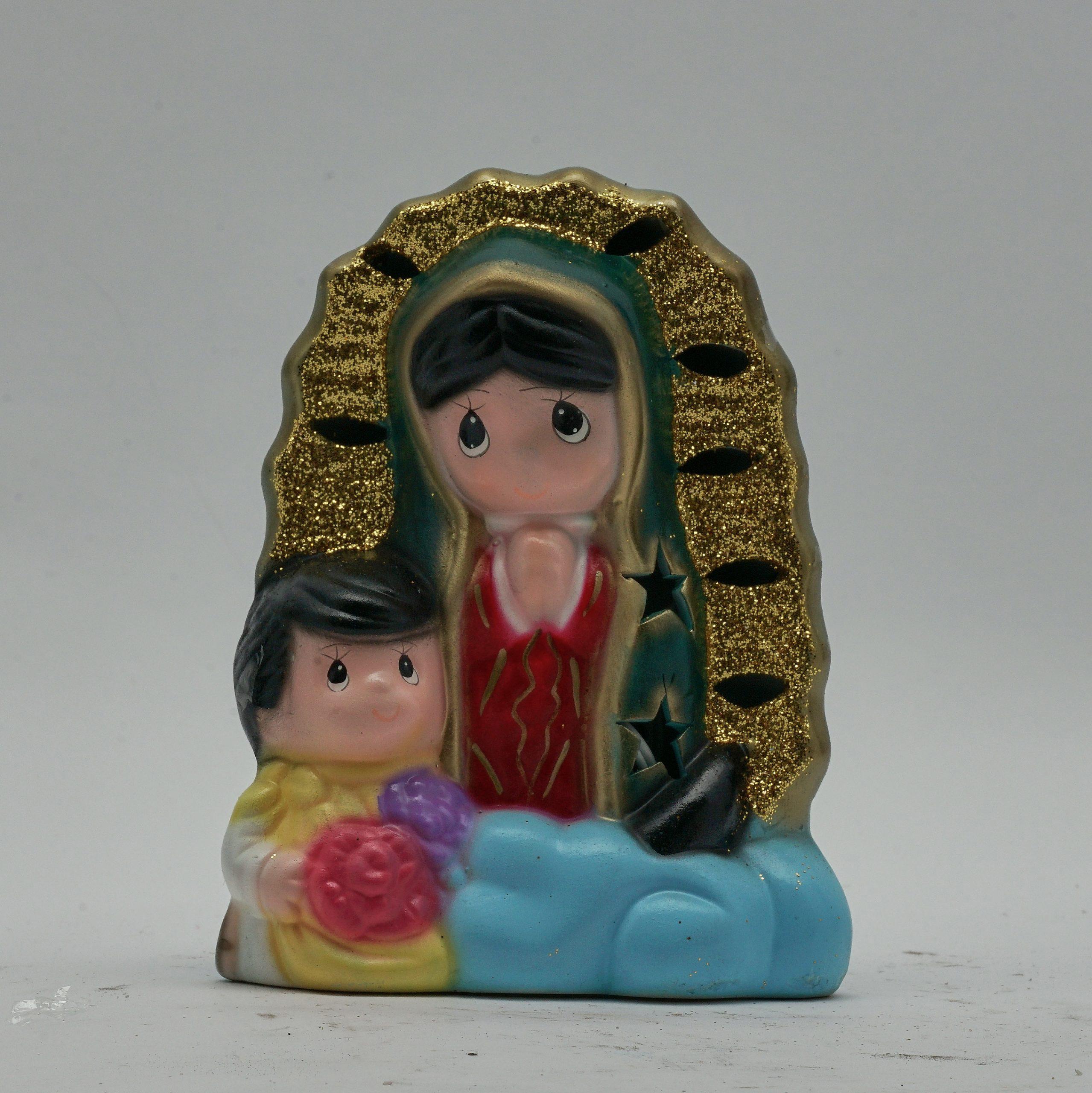 Content layout - Virgin Guadalupe lamp